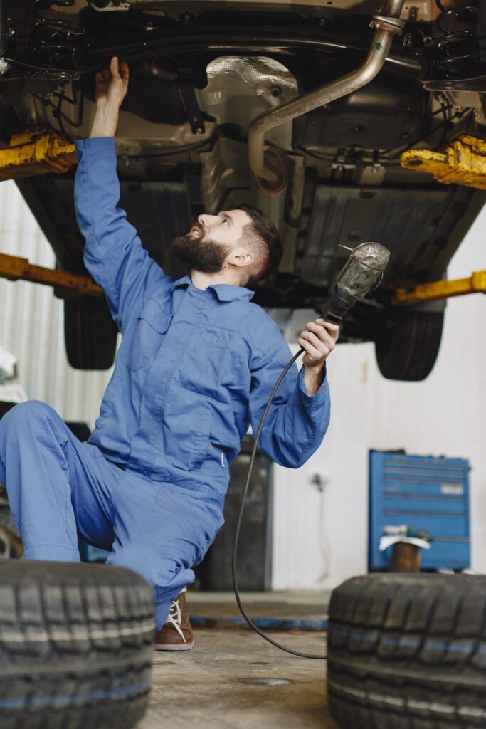 Auto body repair work at Chipmaster Markham